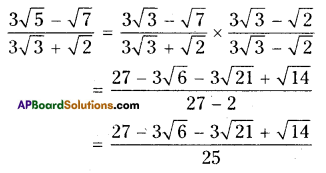 AP Board 9th Class Maths Solutions Chapter 1 Real Numbers Ex 1.4 9
