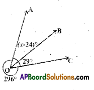 AP Board 9th Class Maths Solutions Chapter 4 Lines and Angles Ex 4.2 4