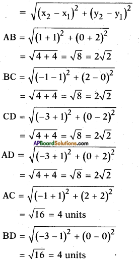 AP SSC 10th Class Maths Solutions Chapter 7 Coordinate Geometry Ex 7.1 12