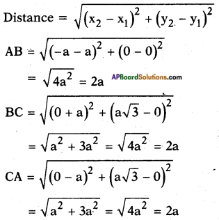 AP SSC 10th Class Maths Solutions Chapter 7 Coordinate Geometry Ex 7.1 8