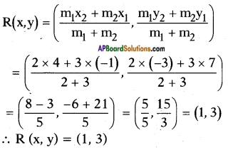 AP SSC 10th Class Maths Solutions Chapter 7 Coordinate Geometry Ex 7.2 1