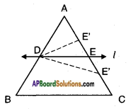 AP SSC 10th Class Maths Solutions Chapter 8 Similar Triangles Ex 8.1 6