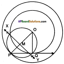 AP SSC 10th Class Maths Solutions Chapter 9 Tangents and Secants to a Circle Ex 9.2 11