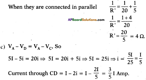 AP SSC 10th Class Physics Important Questions Chapter 11 Electric Current 75