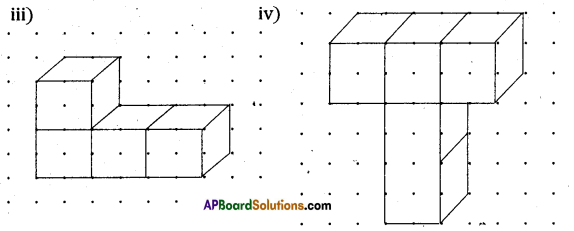 AP Board 8th Class Maths Solutions Chapter 13 Visualizing 3-D in 2-D Ex 13.1 3