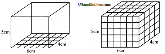 AP Board 8th Class Maths Solutions Chapter 14 Surface Areas and Volume (Cube-Cuboid) InText Questions 2