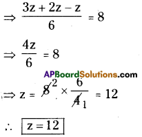 AP Board 8th Class Maths Solutions Chapter 2 Linear Equations in One Variable Ex 2.5 2