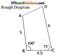 AP Board 8th Class Maths Solutions Chapter 3 Construction of Quadrilaterals Questions 18
