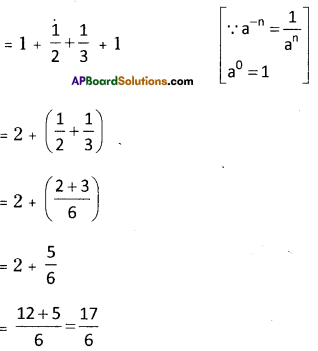AP Board 8th Class Maths Solutions Chapter 4 Exponents and Powers Ex 4.1 6