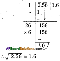 AP Board 8th Class Maths Solutions Chapter 6 Square Roots and Cube Roots Ex 6.3 6