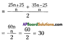 AP Board 8th Class Maths Solutions Chapter 7 Frequency Distribution Tables and Graphs Ex 7.1 8