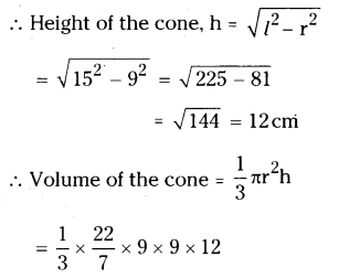 AP Board 9th Class Maths Solutions Chapter 10 Surface Areas and Volumes Ex 10.3 1