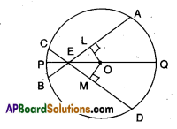 AP Board 9th Class Maths Solutions Chapter 12 Circles Ex 12.3 6