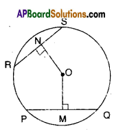 AP Board 9th Class Maths Solutions Chapter 12 Circles Ex 12.4 8