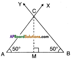 AP Board 9th Class Maths Solutions Chapter 13 Geometrical Constructions Ex 13.1 12