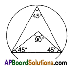 AP Board 9th Class Maths Solutions Chapter 13 Geometrical Constructions Ex 13.2 8