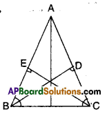 AP Board 9th Class Maths Solutions Chapter 7 Triangles Ex 7.2 3