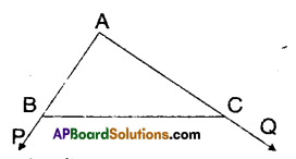 AP Board 9th Class Maths Solutions Chapter 7 Triangles Ex 7.4 2
