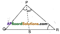 AP Board 9th Class Maths Solutions Chapter 7 Triangles Ex 7.4 6