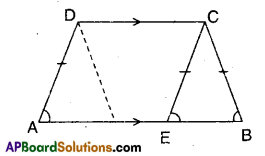 AP Board 9th Class Maths Solutions Chapter 8 Quadrilaterals Ex 8.1 4