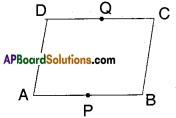 AP Board 9th Class Maths Solutions Chapter 8 Quadrilaterals Ex 8.3 3