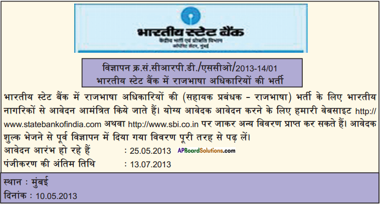 AP SSC 10th Class Hindi Solutions Chapter 6 अंतर्राष्ट्रीय स्तर पर हिंदी 1