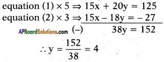 AP SSC 10th Class Maths Chapter 4 Pair of Linear Equations in Two Variables InText Questions 25