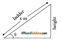 AP SSC 10th Class Maths Solutions Chapter 12 Applications of Trigonometry InText Questions 3