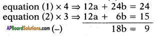 AP SSC 10th Class Maths Solutions Chapter 4 Pair of Linear Equations in Two Variables Ex 4.3 6