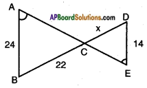 AP SSC 10th Class Maths Solutions Chapter 8 Similar Triangles InText Questions 23