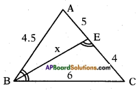 AP SSC 10th Class Maths Solutions Chapter 8 Similar Triangles InText Questions 32