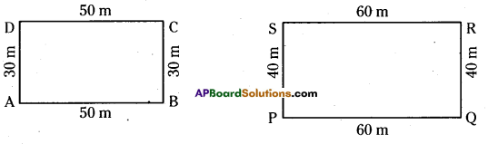 AP Board 6th Class Maths Solutions Chapter 11 Perimeter and Area Ex 11.1 6