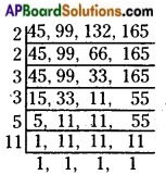AP Board 6th Class Maths Solutions Chapter 3 HCF and LCM Ex 3.6 6