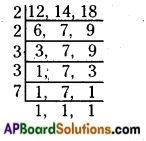 AP Board 6th Class Maths Solutions Chapter 3 HCF and LCM Ex 3.6 7