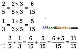 AP Board 6th Class Maths Solutions Chapter 5 Fractions and Decimals Ex 5.1 4