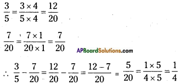 AP Board 6th Class Maths Solutions Chapter 5 Fractions and Decimals Ex 5.1 8