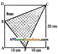 AP Board 7th Class Maths Solutions Chapter 13 Area and Perimeter Ex 3 8