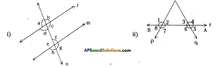 AP Board 7th Class Maths Solutions Chapter 4 Lines and Angles InText Questions 1