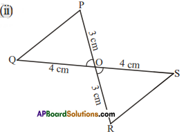 AP Board 7th Class Maths Solutions Chapter 8 Congruency of Triangles Ex 2 4
