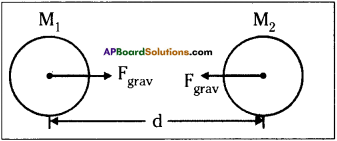 AP Board 9th Class Physical Science Important Questions Chapter 8 Gravitation 9