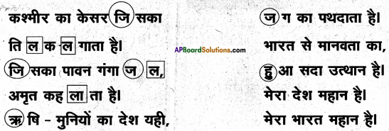 AP Board 6th Class Hindi Solutions Chapter 4 मेरा देश महान है 4