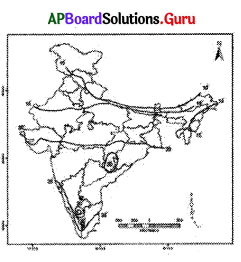 AP 10th Class Social Bits Chapter 4 Climate of India with Answers 2
