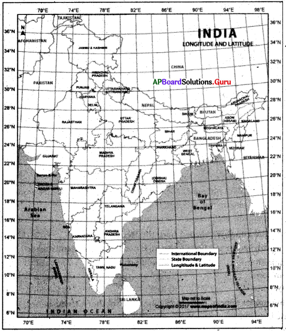 AP Board 6th Class Social Studies Important Questions Chapter 2 Globe – Model of the Earth 3