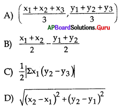 AP 10th Class Maths Bits Chapter 7 Coordinate Geometry with Answers 2