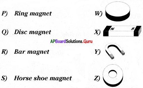 AP 6th Class Science Bits Chapter 6 Fun with Magnets with Answers 6