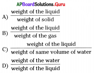 AP 9th Class Physical Science Bits Chapter 9 Floating Bodies 1