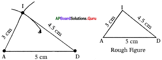 AP Board 7th Class Maths Solutions Chapter 10 Construction of Triangles Ex 10.1 4