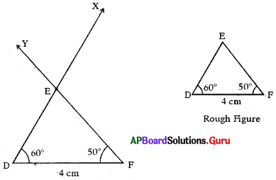 AP Board 7th Class Maths Solutions Chapter 10 Construction of Triangles Ex 10.3 1