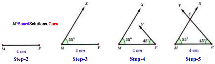 AP Board 7th Class Maths Solutions Chapter 10 Construction of Triangles InText Questions 17