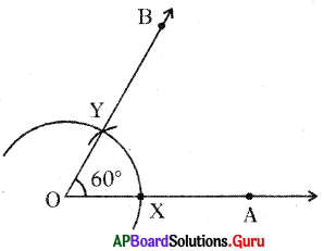 AP Board 7th Class Maths Solutions Chapter 10 Construction of Triangles Review Exercise 3